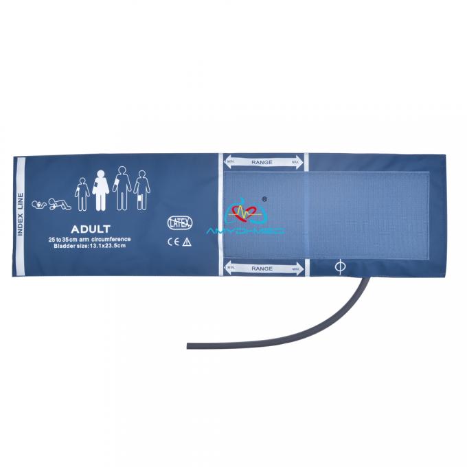 35cm Length Single Tube Adult Blood Pressure Cuffs For Patient Monitors
