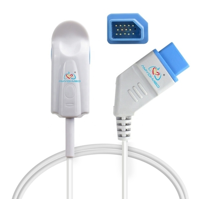 15 Pin Nihon Kohden Oxima Pulse Spo2 Sensor 3 Meter SpO2 Probe