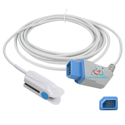 15 Pin Nihon Kohden Oxima Pulse Spo2 Sensor 3 Meter SpO2 Probe
