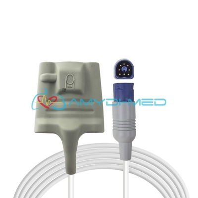 Adult Finger Clip SpO2 Sensor Philips MP40 VM8 8 Pin Surgical Supplies