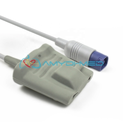 Adult Finger Clip SpO2 Sensor Philips MP40 VM8 8 Pin Surgical Supplies