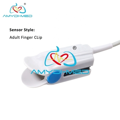 Nellcor Ge Colin Reusable Spo2 Sensor 14 Pin Adult TPU Finger Clip SpO2 Sensor