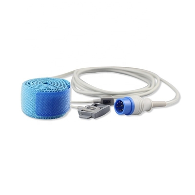Medical Consumables Finger Probe Pulse Oximeter Adult 9 Pin BIOLIGHT A8