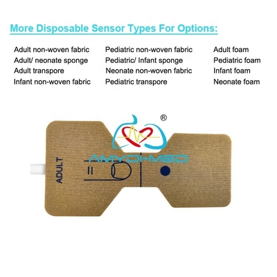 Amydi Med Nellcor DB9 Disposable SpO2 Sensor 7Pin Safety Disposable Pulse Oximeter