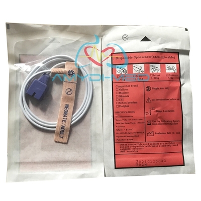 Adhesive Tape Disposable Oxygen Sensor Ultraviolet Light For Neonate And Adult