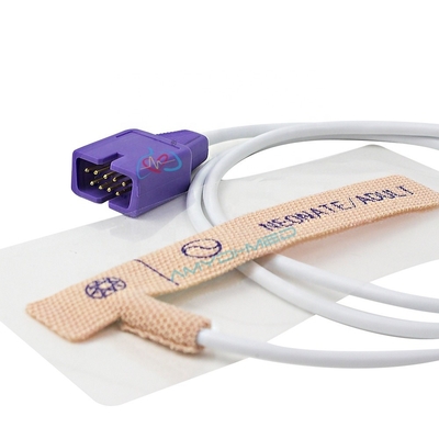 Class II 0.9M Medical Disposable Pulse Oximeter Sensor For Nellcor Oxima DB9 9pin