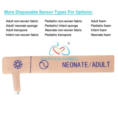 Nonin DB9 7Pin Disposable Spo2 Sensor 0.9M Length TUV Healthcare Supply