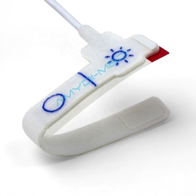 PVC Non Woven Neonatal Adult Spo2 Sensor 1 Meter For GE Trusignal Sp02 Monitor