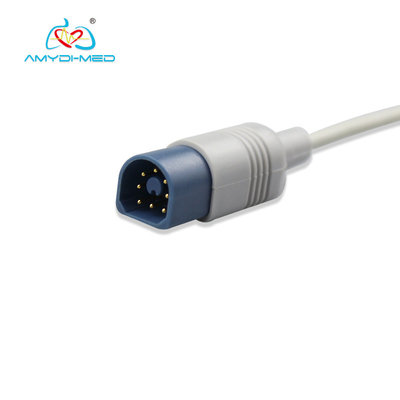 8 Pin Nellcor Spo2 Extension Cable Medical Spo2 Sensor Cable With Philips HP