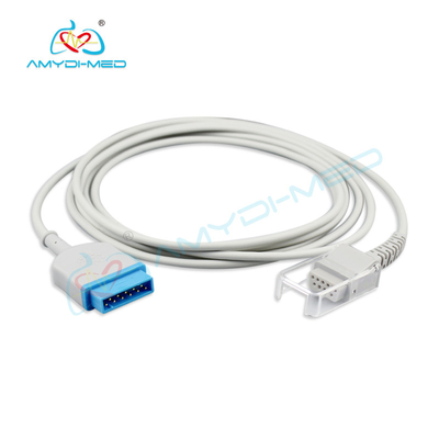 2.4m SpO2 Masimo Adapter Cable DB9 9Pin Spo2 Extension Cable Easy Connection