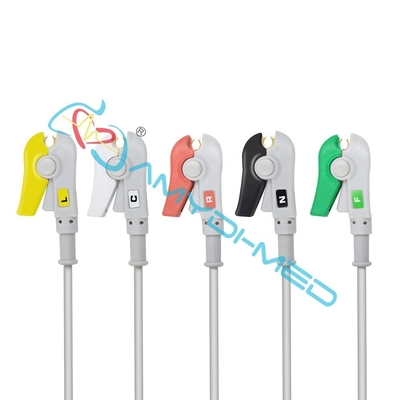 Medical Spacelabs Ecg Cable Round 17P 5 Clip For Hospital Healthcare