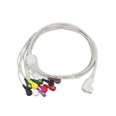 Medical Holter Cable DMS 300-3A 10 Leadwires Holter ECG Cable Surgical Suppliers