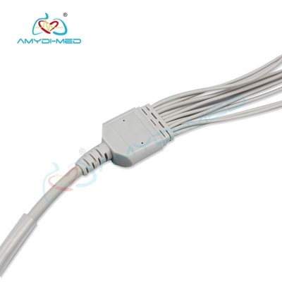Medical Holter Cable DMS 300-3A 10 Leadwires Holter ECG Cable Surgical Suppliers