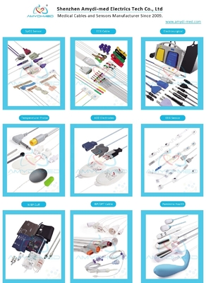 Medical Holter Cable DMS 300-3A 10 Leadwires Holter ECG Cable Surgical Suppliers