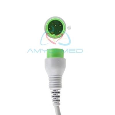 Hwatime Ecg Cables And Leadwires 6 Pin Medical 3.3 meters Ecg Cable 5 Lead