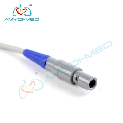 8 Pin 3 Lead Clip ECG Cables And Leadwires ECG Cable With Leadwire For HUNTLEIGH SC1000