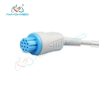 Clinic Cleaning Ecg Cables High Stability With DATEX NV-10J Snap Adapter
