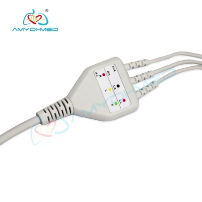 Clinic Cleaning Ecg Cables High Stability With DATEX NV-10J Snap Adapter