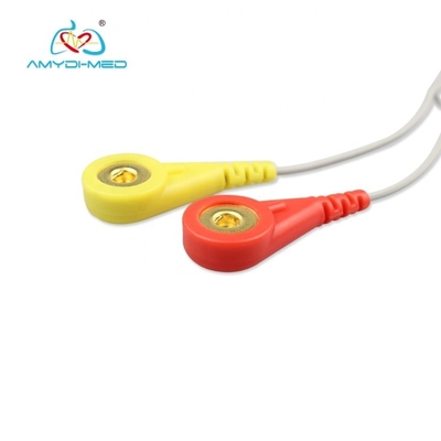 Holter Recorder ECG Patient Cable With 10 Lead Snap Holter Class I Instrument