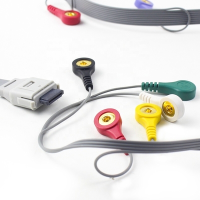 0.9M TPU Jacket ECG Patient Cable 10 Lead BIOMEDICAL 26P For Patient Monitor