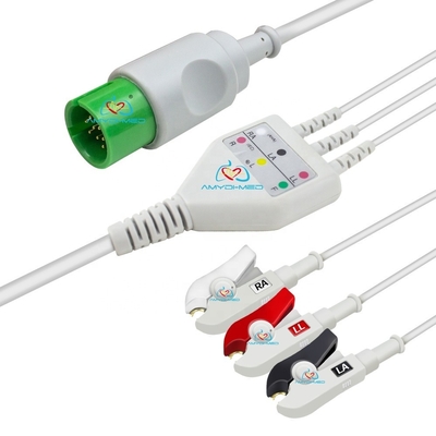 SPACELABS Convenient Ecg Cable 3 Lead Stable Operation And Long Lasting