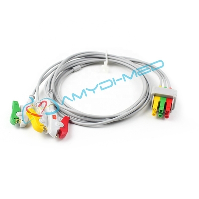 Nihon Kohden CardioLife ECG Electrode Cable 5 Lead EKG ECG Customizable