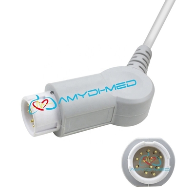 Round 12 Pin 5 Leads Philips Ecg Cable Easy Connection For ECG Monitor