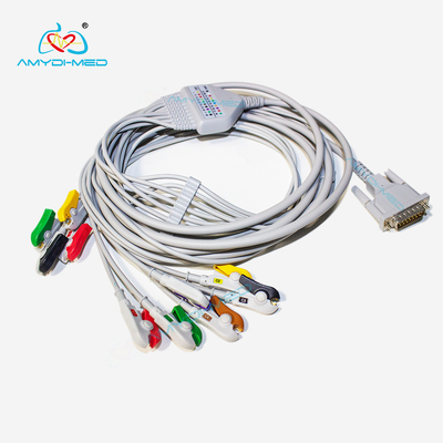 Biocare 300 12 Lead Ecg Cable Surgical Supplies NIHON KOHDEN BSM-2351A 2351C