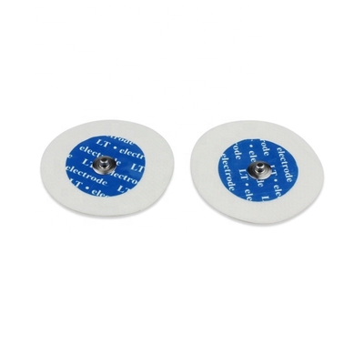 White Foam Nonwoven ECG Electrode Pads Disposable ECG Electrode For Pediatric And Infant