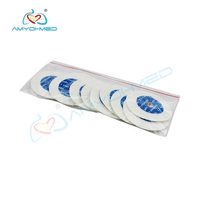 White Foam Nonwoven ECG Electrode Pads Disposable ECG Electrode For Pediatric And Infant