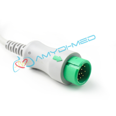Medical Suppliers Cables for 12 Pin Mindray T5 T8 5lead Clip  Ecg cable with Lead Wire