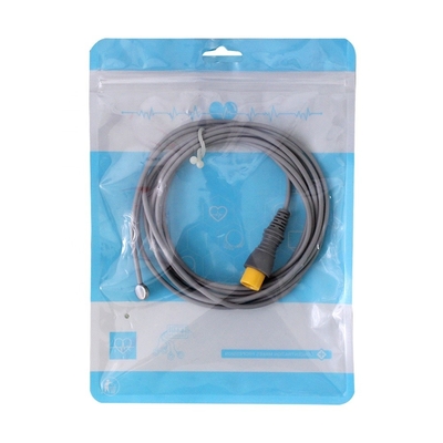 Adult Esophageal Temperature Probe 3Pins Medical Grade ICU Monitor High Temp Probe