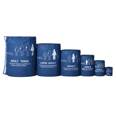 Reusable Adult Blood Pressure Cuffs NIBP 35CM Lightweight With Double Hose
