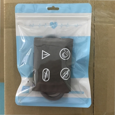 Class I Surgical Supplies Reusable Adult Nibp Cuff PU Brown Bladder PU 11cm Neonatal Nibp Cuff
