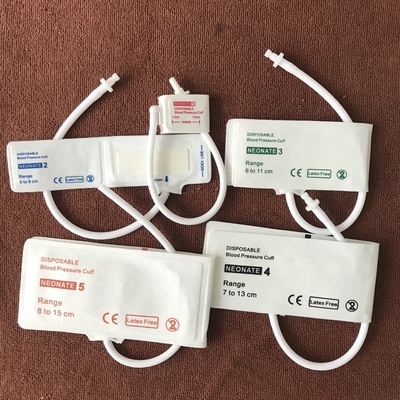 Disposable Single Tube Neonatal Nibp Cuff Adult Blood Pressure Cuff
