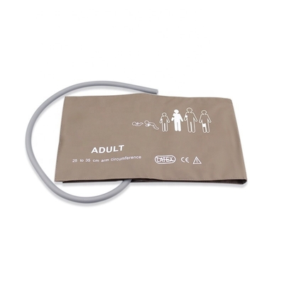 Single Tube 35cm Adult Blood Pressure Cuff Neonate Blood Pressure Cuff For Health Monitoring