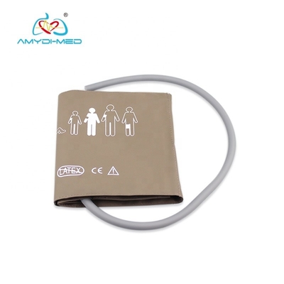 Single Tube 35cm Adult Blood Pressure Cuff Neonate Blood Pressure Cuff For Health Monitoring
