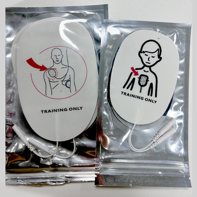 Medical Supplies AED Training Pads Easy Operation With Any Defibrillator Training Machine