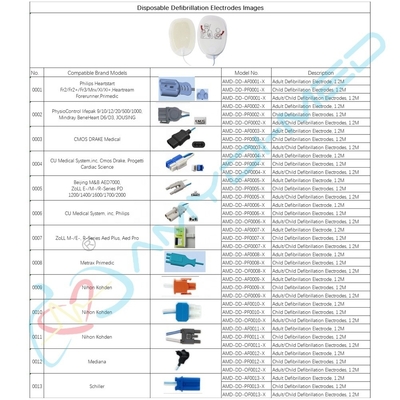 Medical Supplies AED Defibrillator Pad With Zoll 1.2 meters for Clinic and Hospital