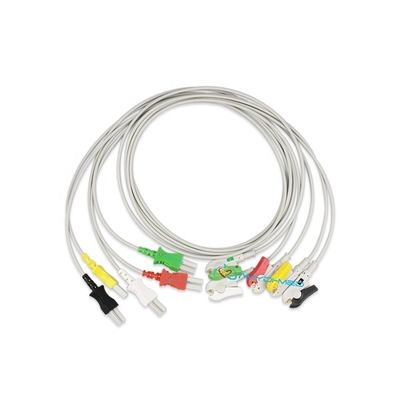 Surgical Supplies Disposable ECG Cable 5 Lead Ecg Cable for Spacelabs Patient Monitor