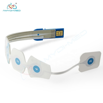 Disposable Eeg Brain Wave Sensor Non Invasive Forehead Adhesive 4 Electrodes With BIS Monitoring