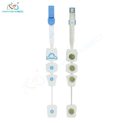 Disposable Eeg Brain Wave Sensor Non Invasive Forehead Adhesive 4 Electrodes With BIS Monitoring