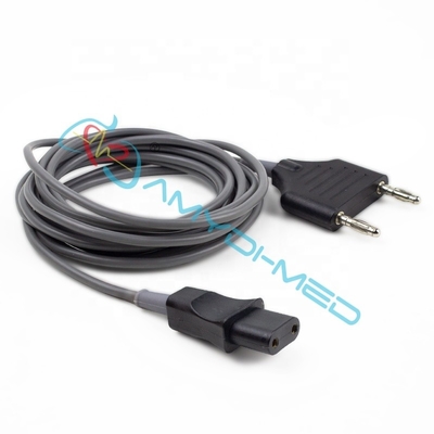 Electric Electrosurgical Cables Silicon Monopolar Cautery Cable For ESU Compatible With Valleylab