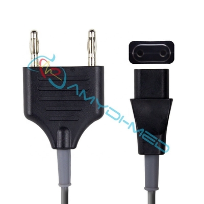 Electric Electrosurgical Cables Silicon Monopolar Cautery Cable For ESU Compatible With Valleylab