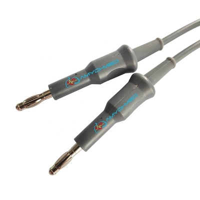 Reusable Silicone Patient Plate Cable with 4.0mm Banana Plug for ESU handpiece control