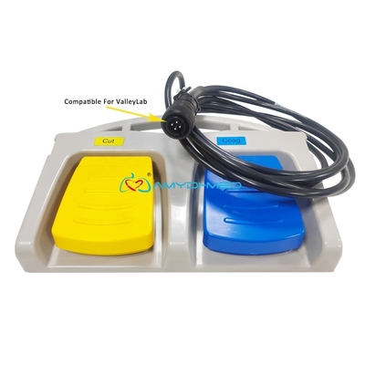 Plastic Valleylab Monopolar Footswitch IP68 Waterproof Electrosurgical Unit Footswitch