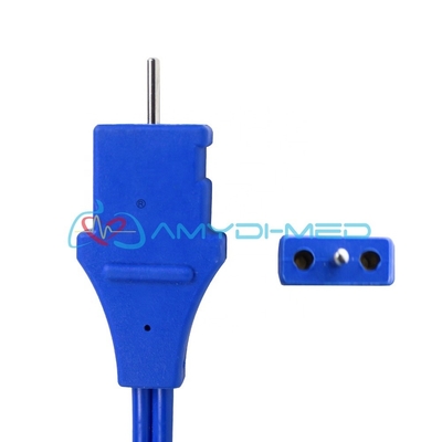 CE Approved Disposable PVC Patient Plate Cable For Electrosurgical Units (ESU) With Erbe Valleylab