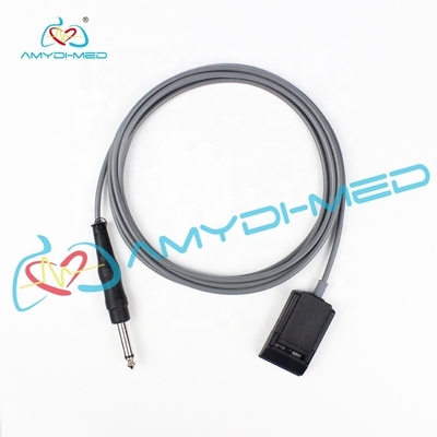CE Certified Reusable ESU Cable Medical Grade Silicon Neutral Plate Adapter Φ6.3 Female Plug