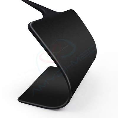 Medical Black Reusable Grounding Pad ESU Plate Surgical Protection For Clinic