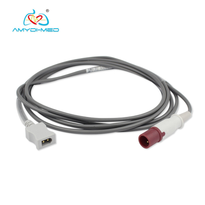 CE Certified Reusable 2 Pin Temperature Probe Adapter Philips Patient Monitors Temperature Probe Wire
